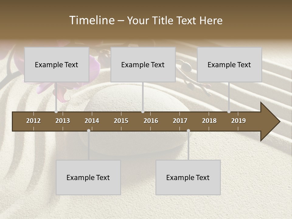 Concentration Sinuous Peaceful PowerPoint Template