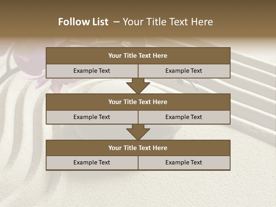 Concentration Sinuous Peaceful PowerPoint Template