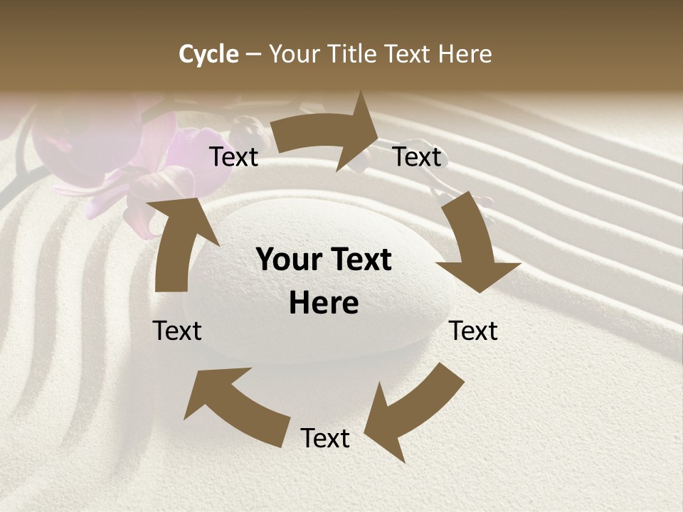 Concentration Sinuous Peaceful PowerPoint Template