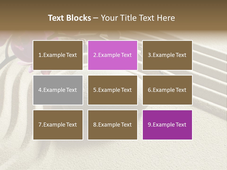Concentration Sinuous Peaceful PowerPoint Template