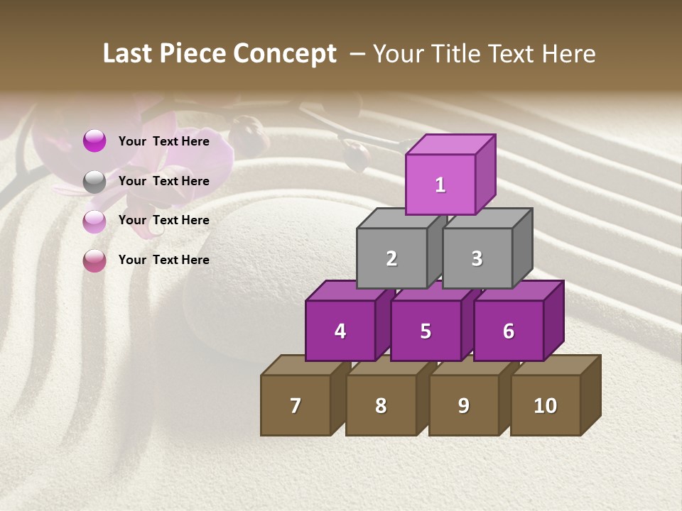 Concentration Sinuous Peaceful PowerPoint Template
