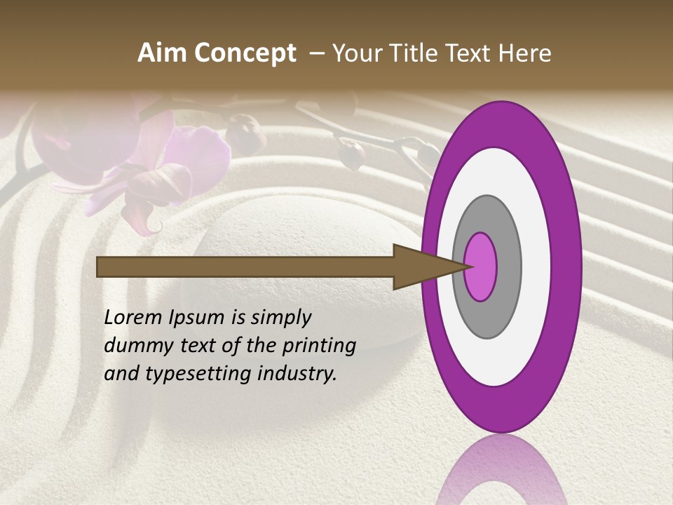 Concentration Sinuous Peaceful PowerPoint Template