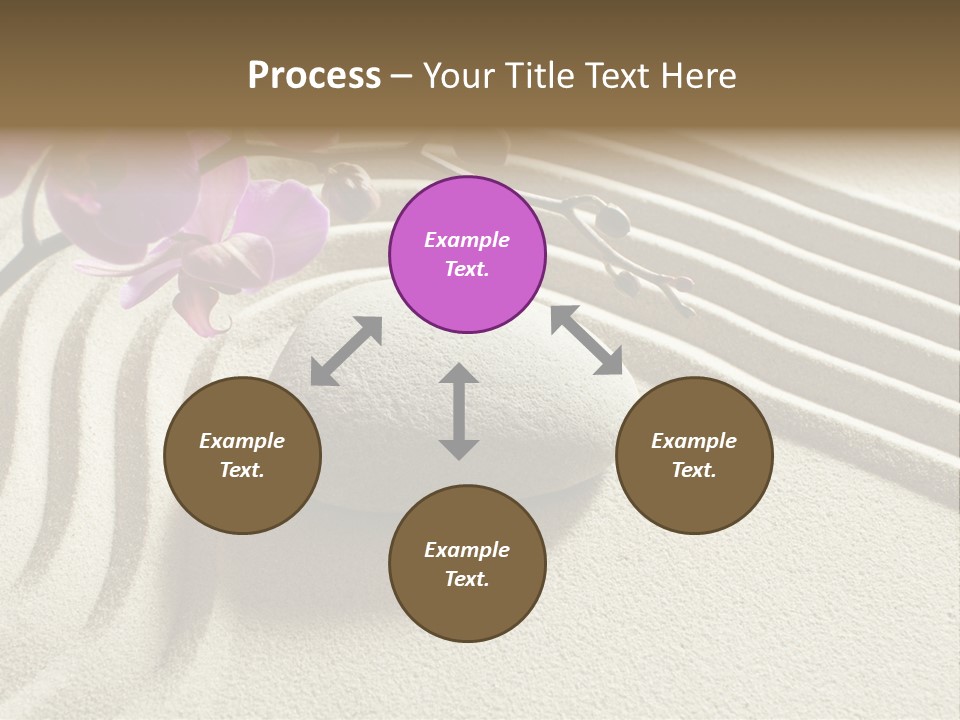 Concentration Sinuous Peaceful PowerPoint Template