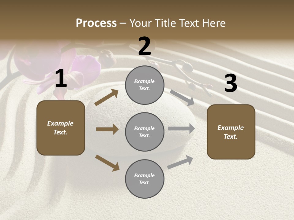 Concentration Sinuous Peaceful PowerPoint Template