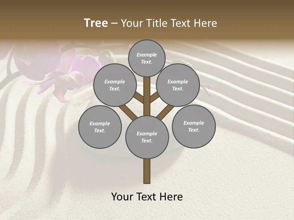 Concentration Sinuous Peaceful PowerPoint Template