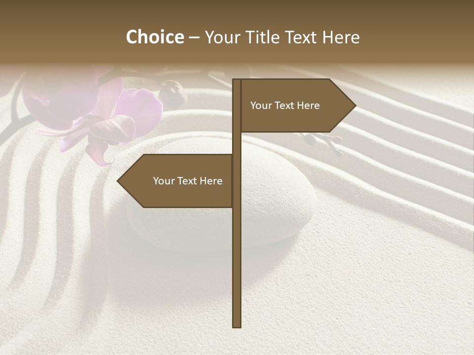 Concentration Sinuous Peaceful PowerPoint Template