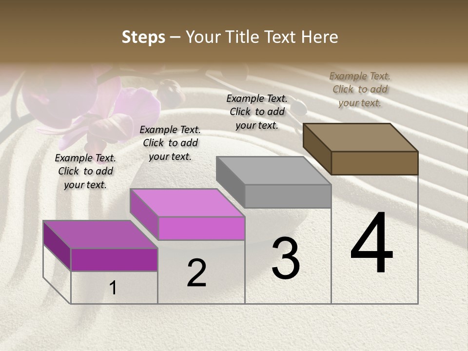 Concentration Sinuous Peaceful PowerPoint Template