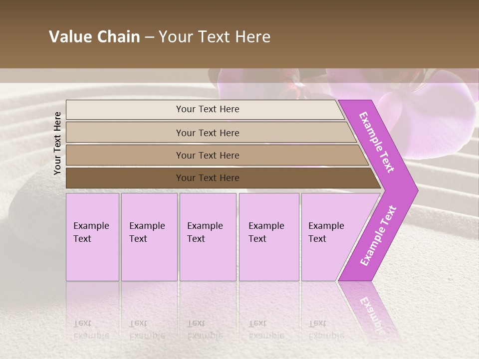 Meditate Sand Beauty PowerPoint Template