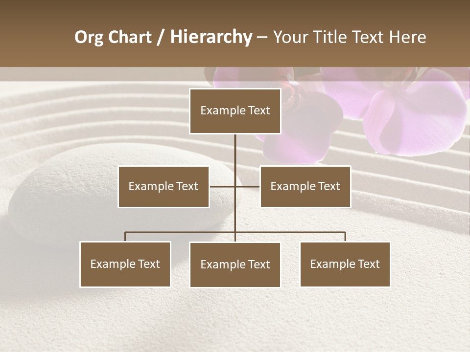 Meditate Sand Beauty PowerPoint Template