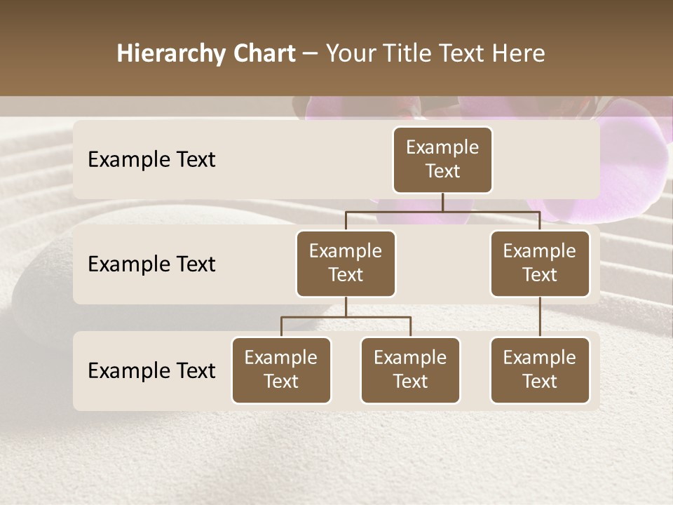 Meditate Sand Beauty PowerPoint Template