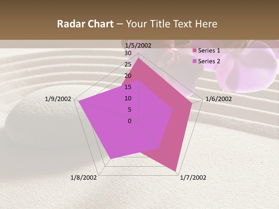 Meditate Sand Beauty PowerPoint Template