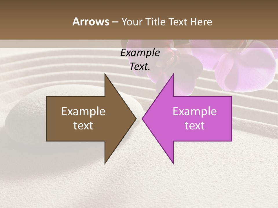 Meditate Sand Beauty PowerPoint Template