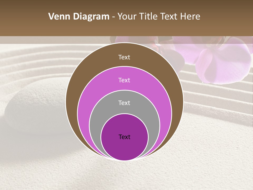 Meditate Sand Beauty PowerPoint Template