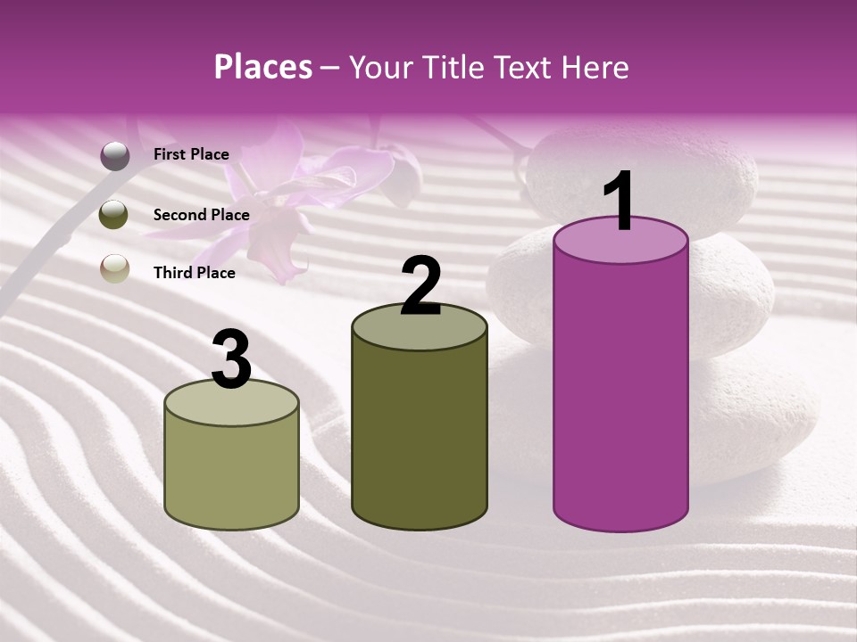 Peace Ornamental Texture PowerPoint Template