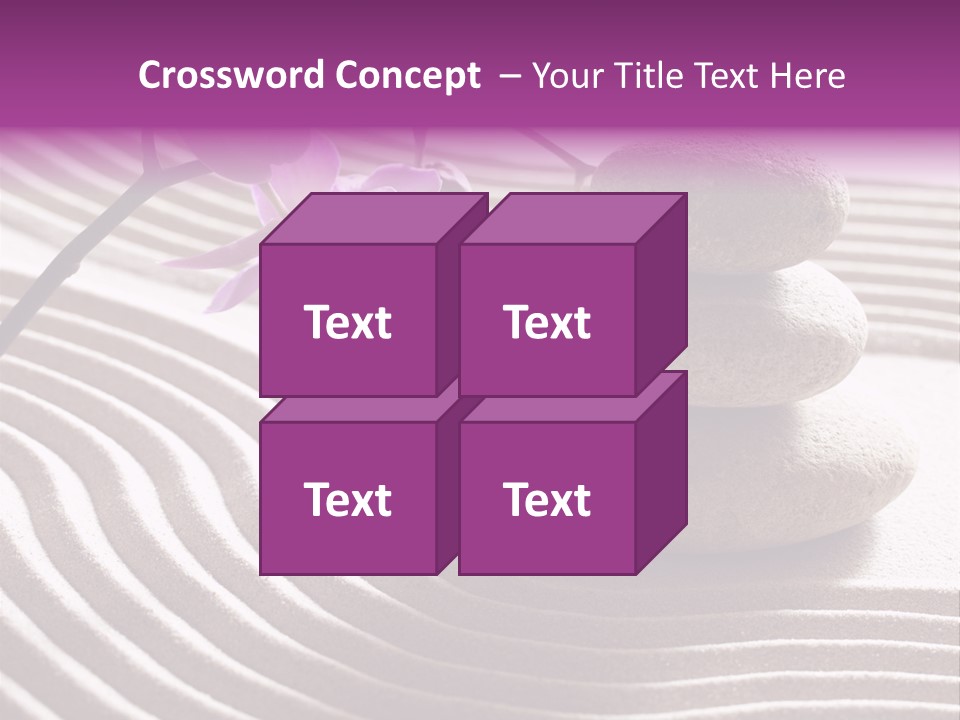 Peace Ornamental Texture PowerPoint Template