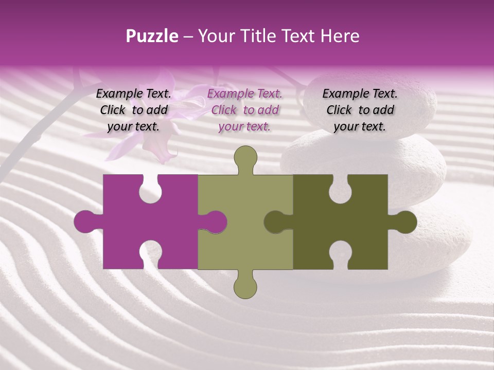 Peace Ornamental Texture PowerPoint Template