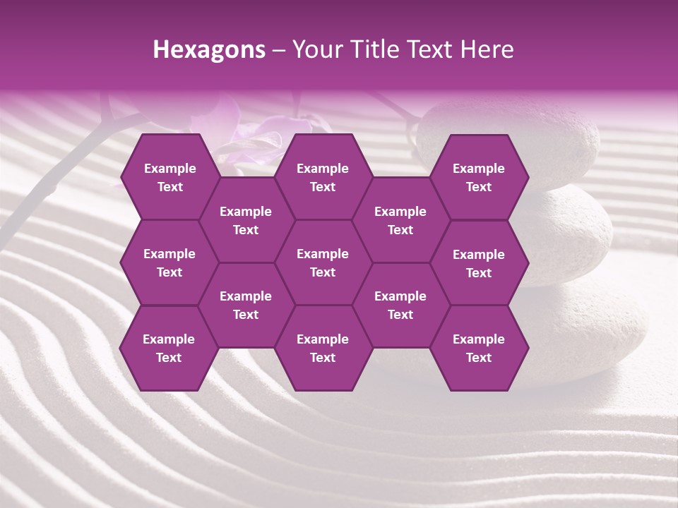 Peace Ornamental Texture PowerPoint Template