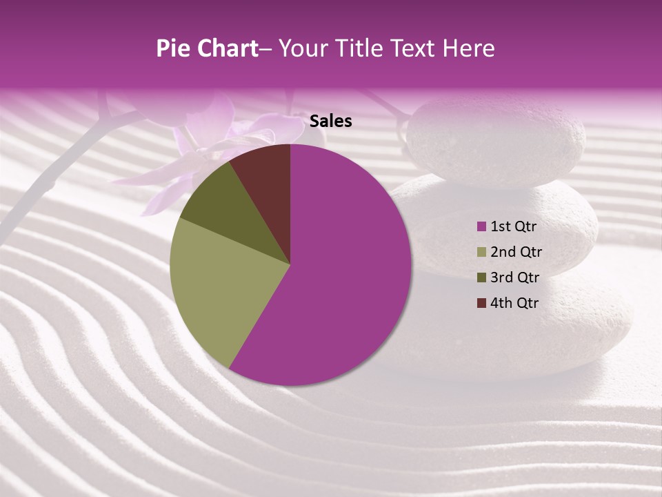 Peace Ornamental Texture PowerPoint Template