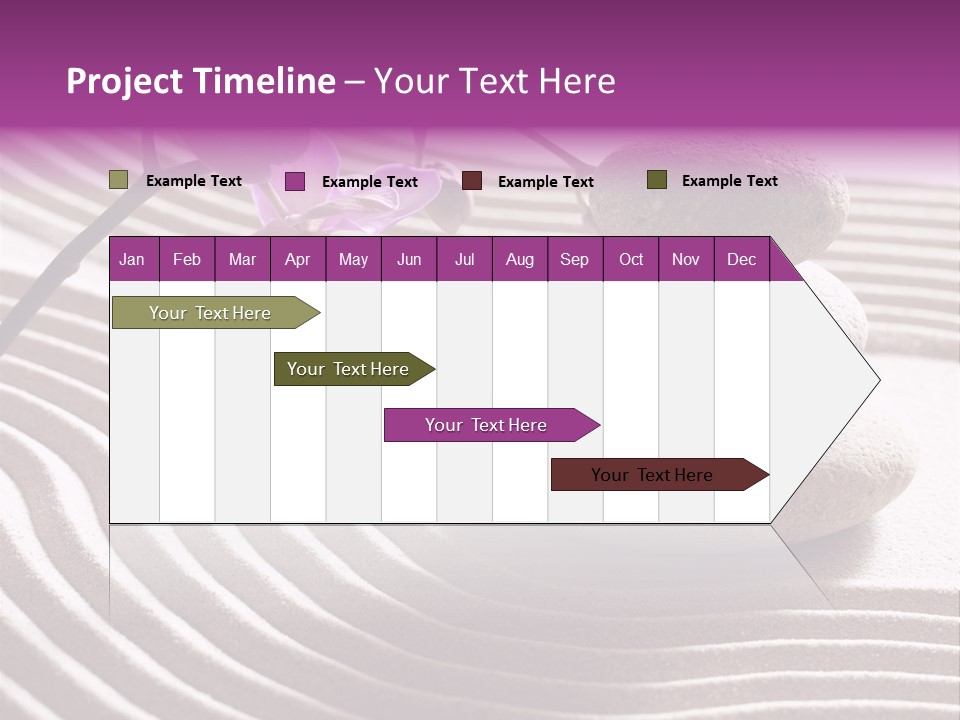 Peace Ornamental Texture PowerPoint Template
