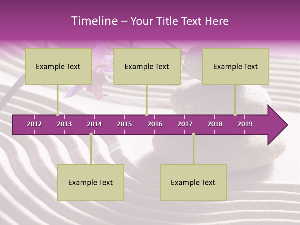 Peace Ornamental Texture PowerPoint Template