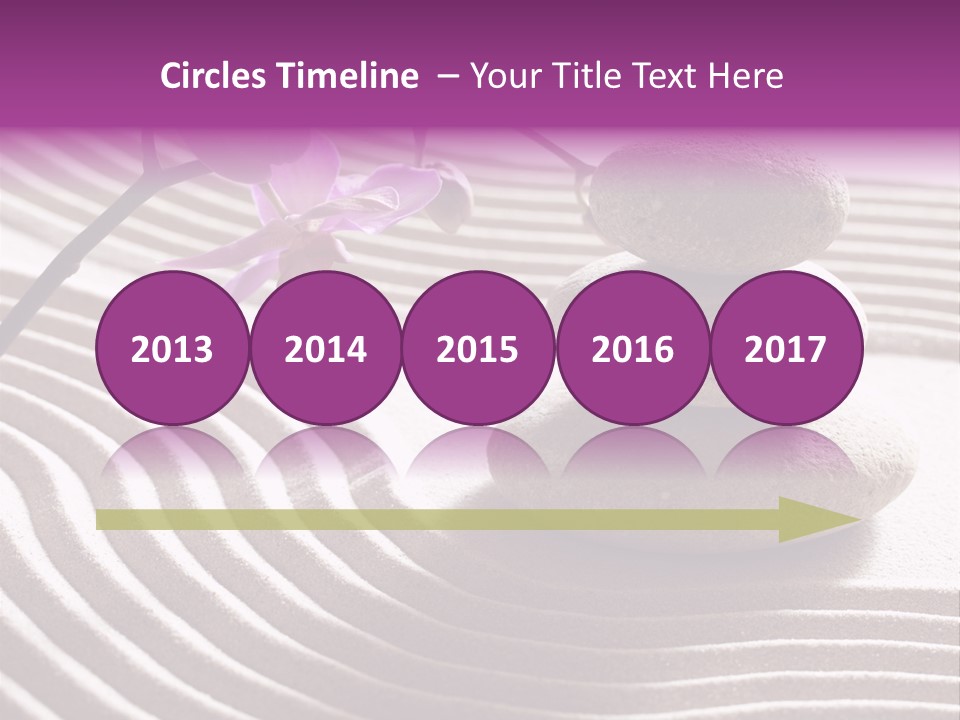 Peace Ornamental Texture PowerPoint Template