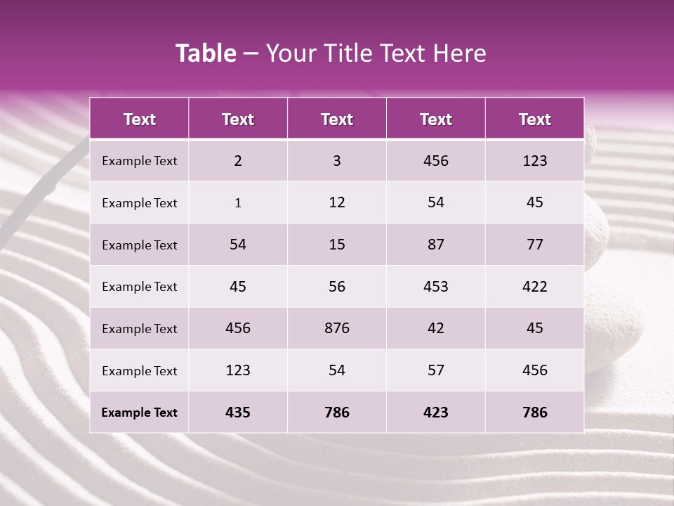 Peace Ornamental Texture PowerPoint Template