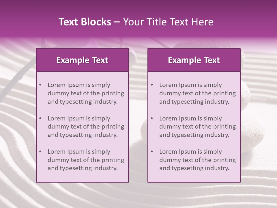 Peace Ornamental Texture PowerPoint Template