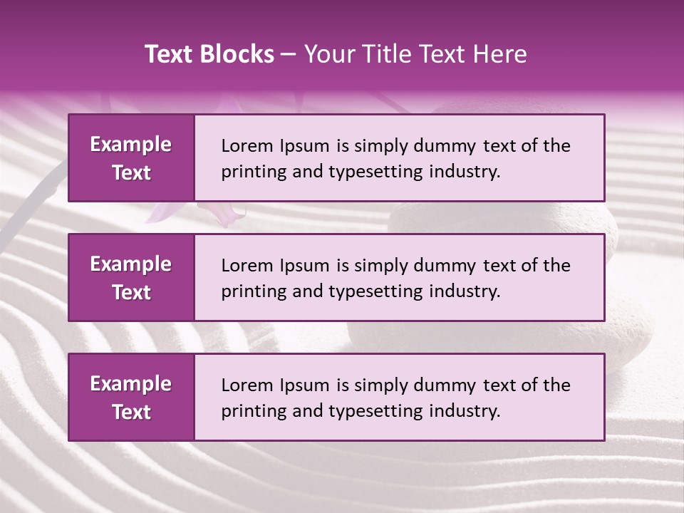 Peace Ornamental Texture PowerPoint Template