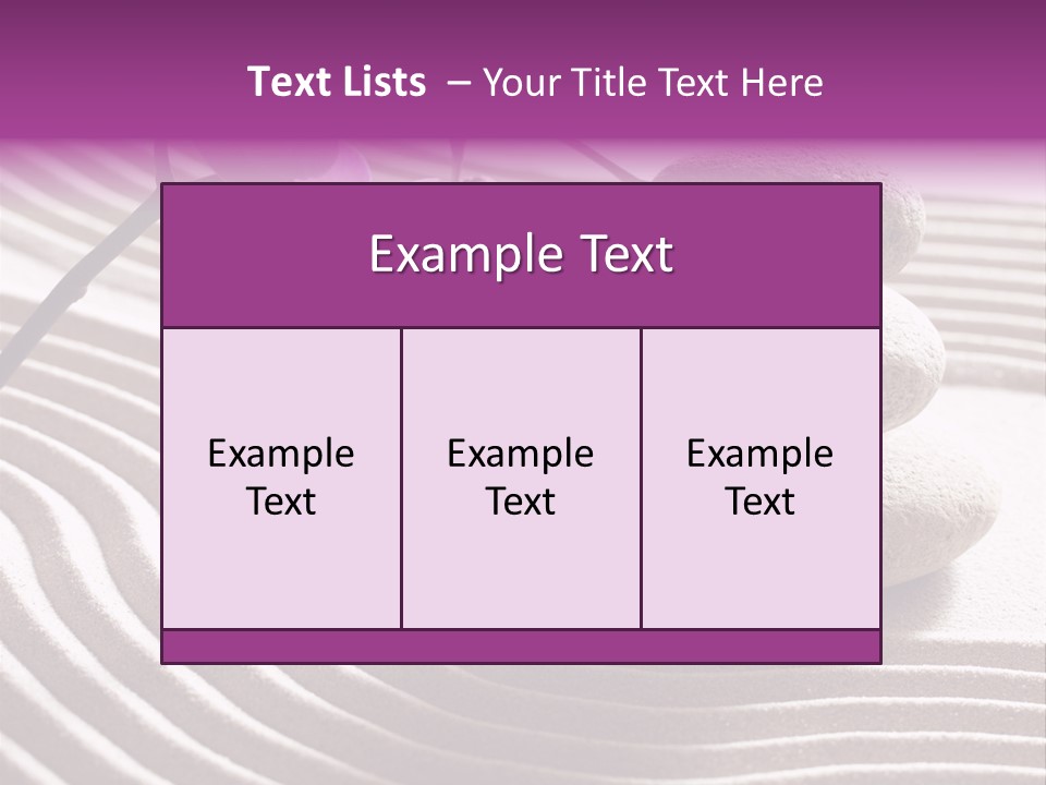 Peace Ornamental Texture PowerPoint Template