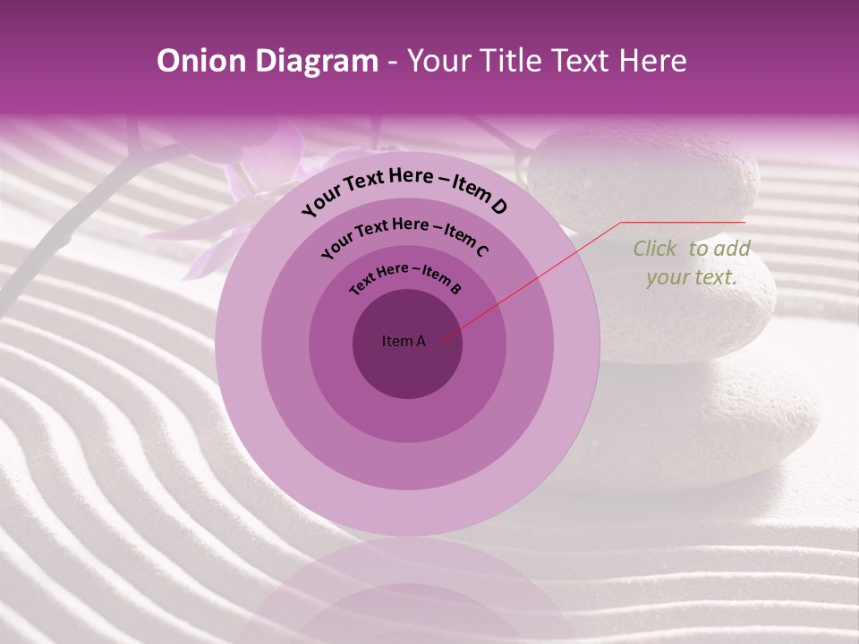 Peace Ornamental Texture PowerPoint Template