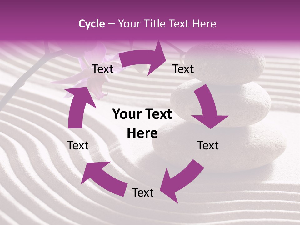 Peace Ornamental Texture PowerPoint Template