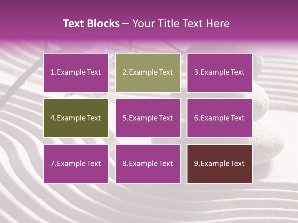 Peace Ornamental Texture PowerPoint Template