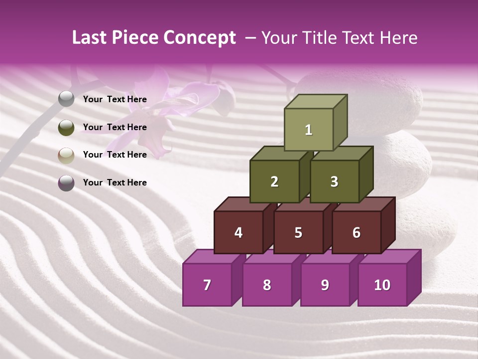 Peace Ornamental Texture PowerPoint Template