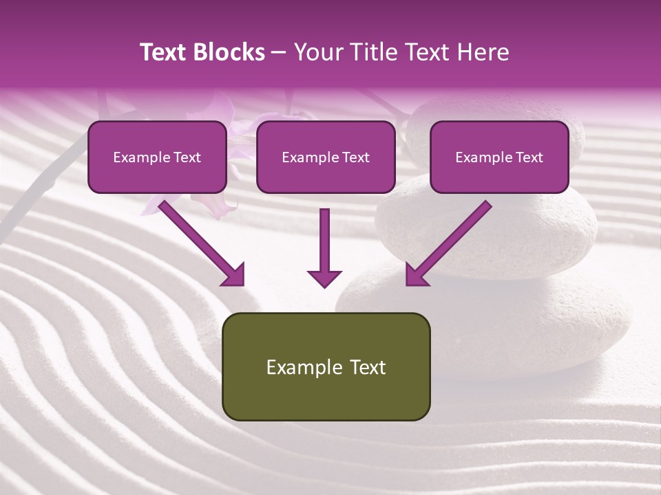 Peace Ornamental Texture PowerPoint Template