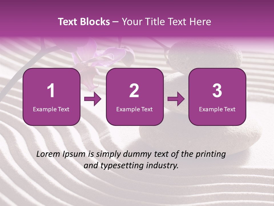 Peace Ornamental Texture PowerPoint Template