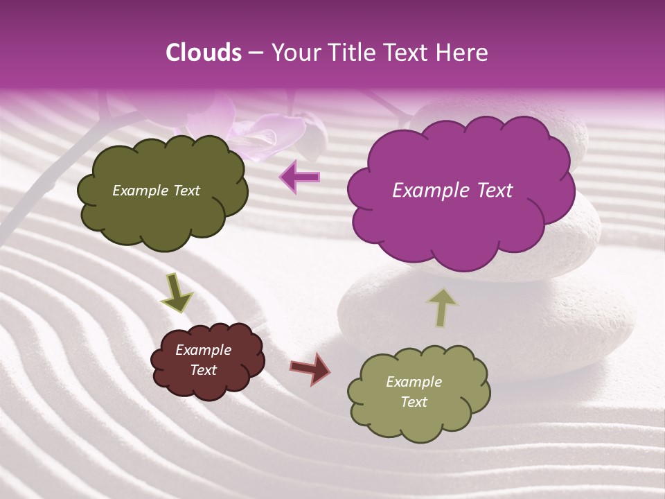 Peace Ornamental Texture PowerPoint Template
