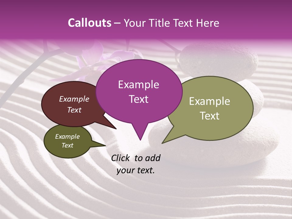 Peace Ornamental Texture PowerPoint Template