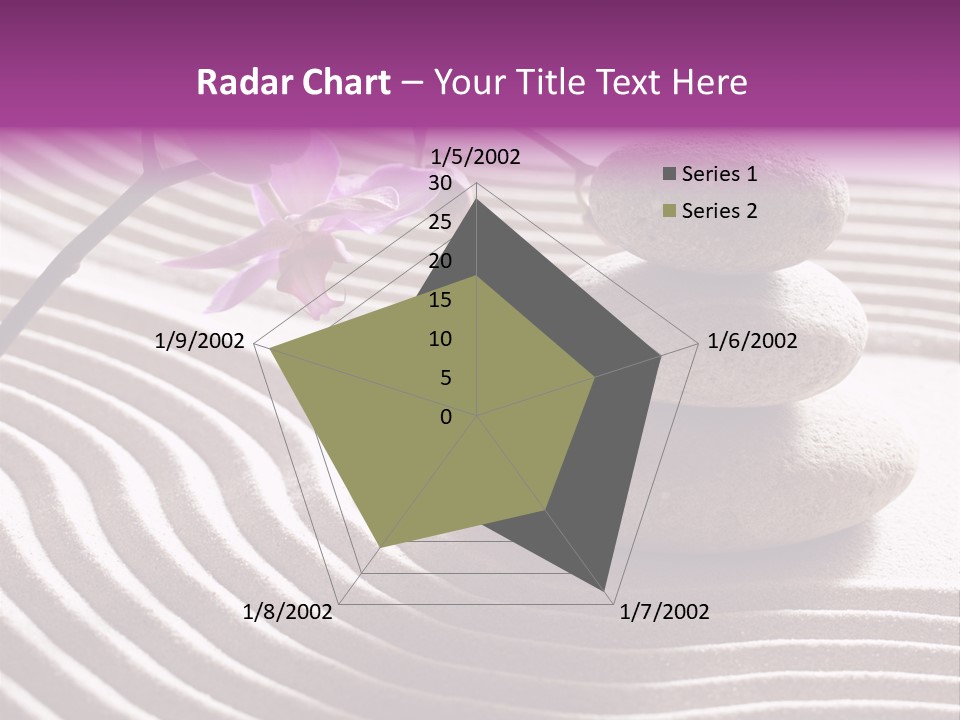 Peace Ornamental Texture PowerPoint Template