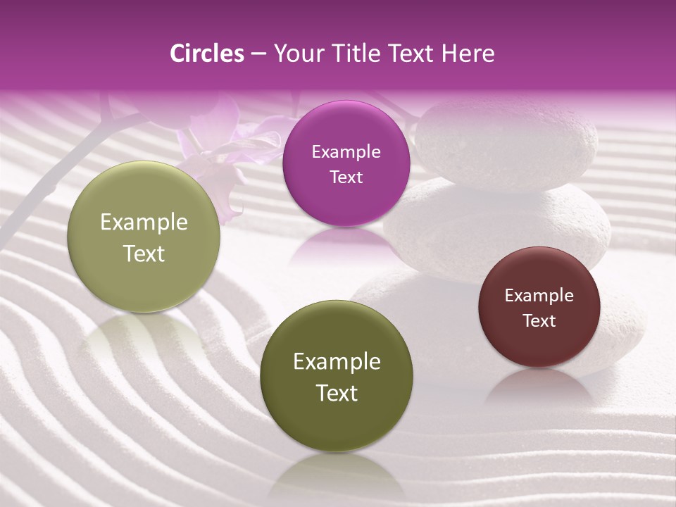 Peace Ornamental Texture PowerPoint Template