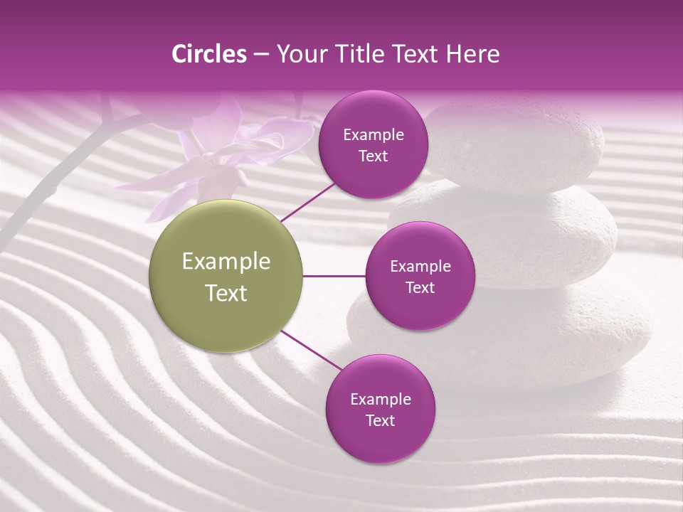 Peace Ornamental Texture PowerPoint Template