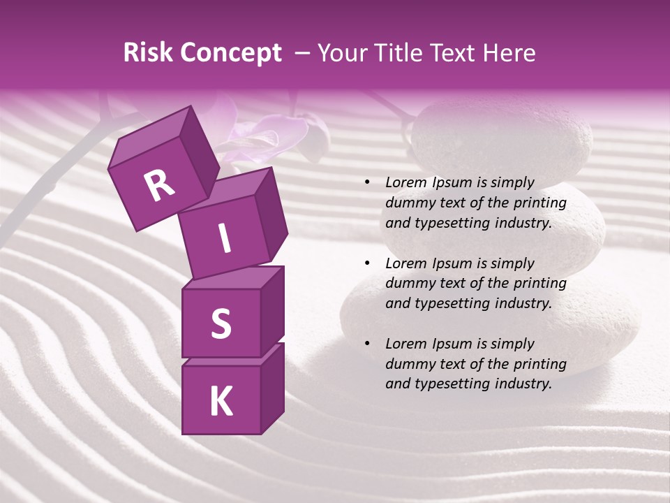 Peace Ornamental Texture PowerPoint Template