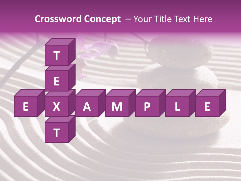 Peace Ornamental Texture PowerPoint Template