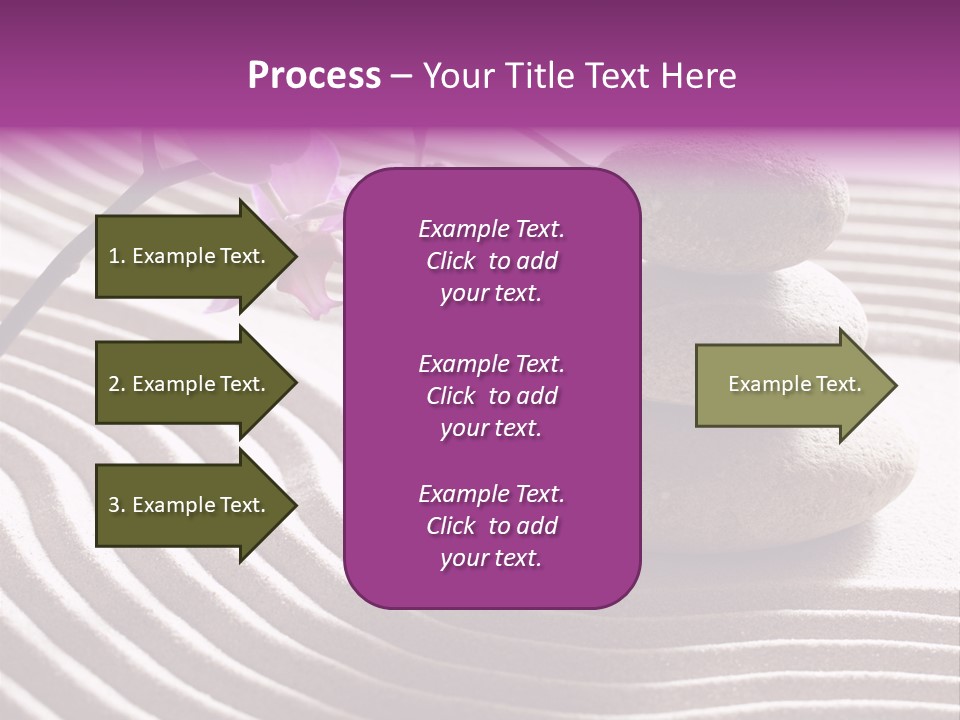 Peace Ornamental Texture PowerPoint Template