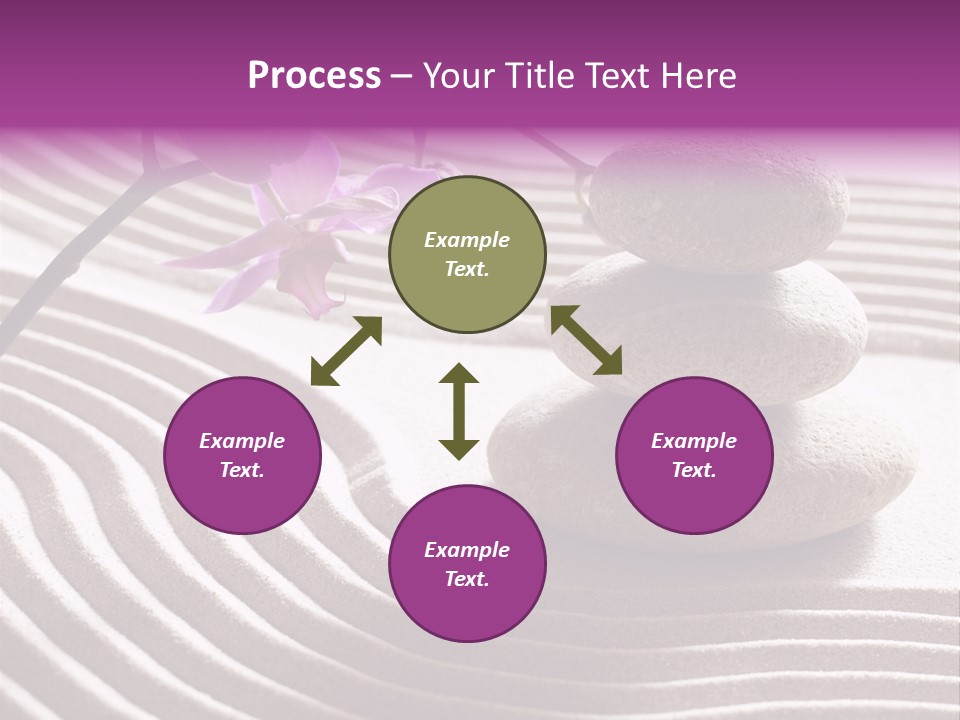 Peace Ornamental Texture PowerPoint Template
