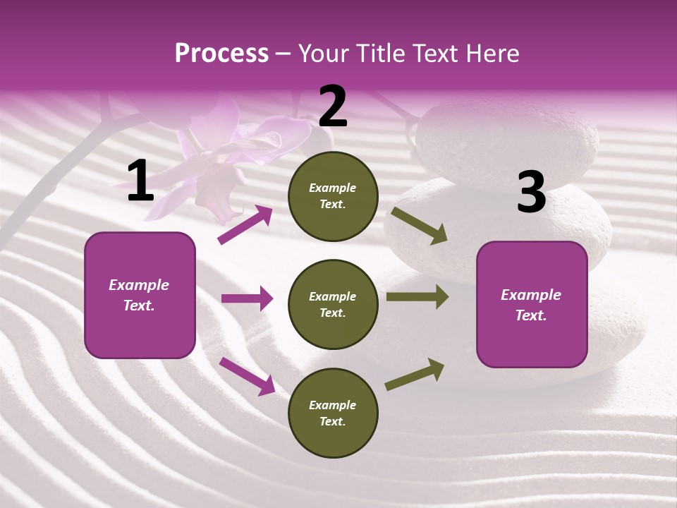 Peace Ornamental Texture PowerPoint Template