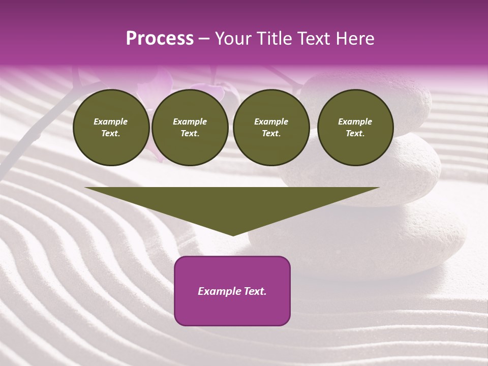 Peace Ornamental Texture PowerPoint Template