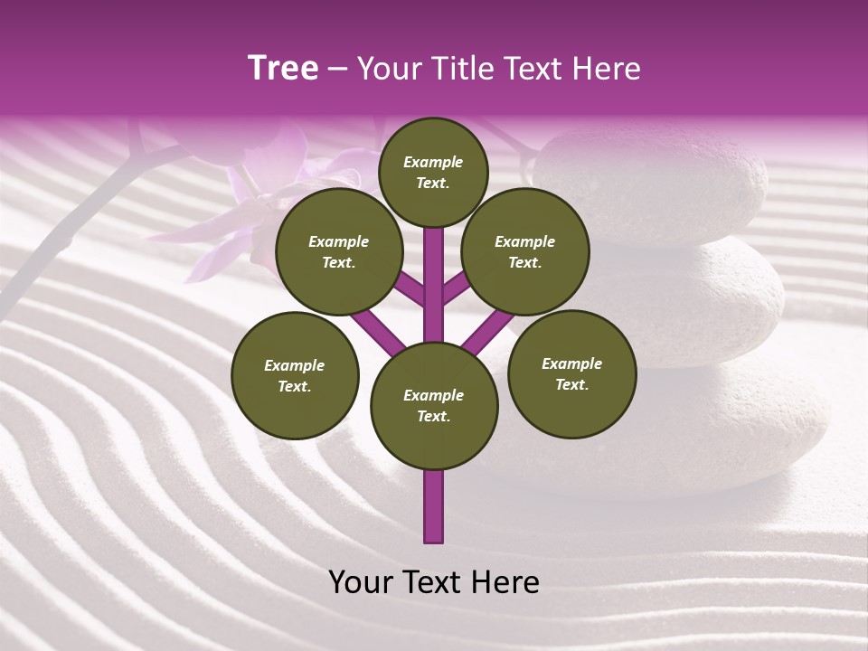 Peace Ornamental Texture PowerPoint Template