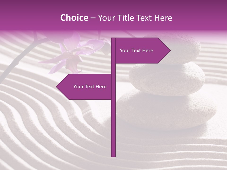 Peace Ornamental Texture PowerPoint Template