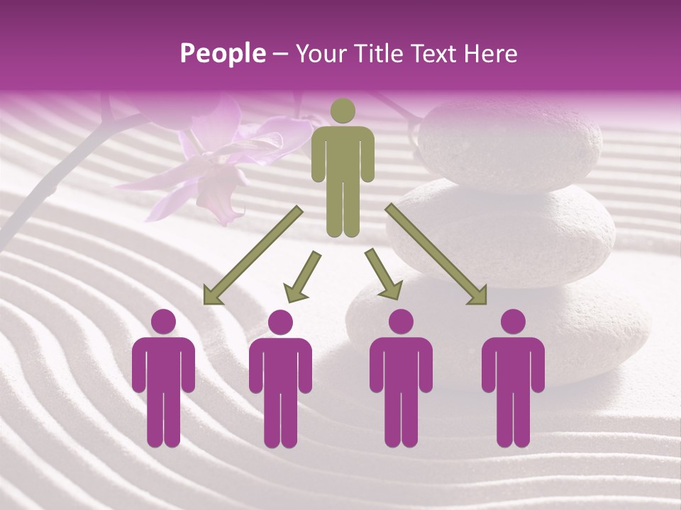 Peace Ornamental Texture PowerPoint Template