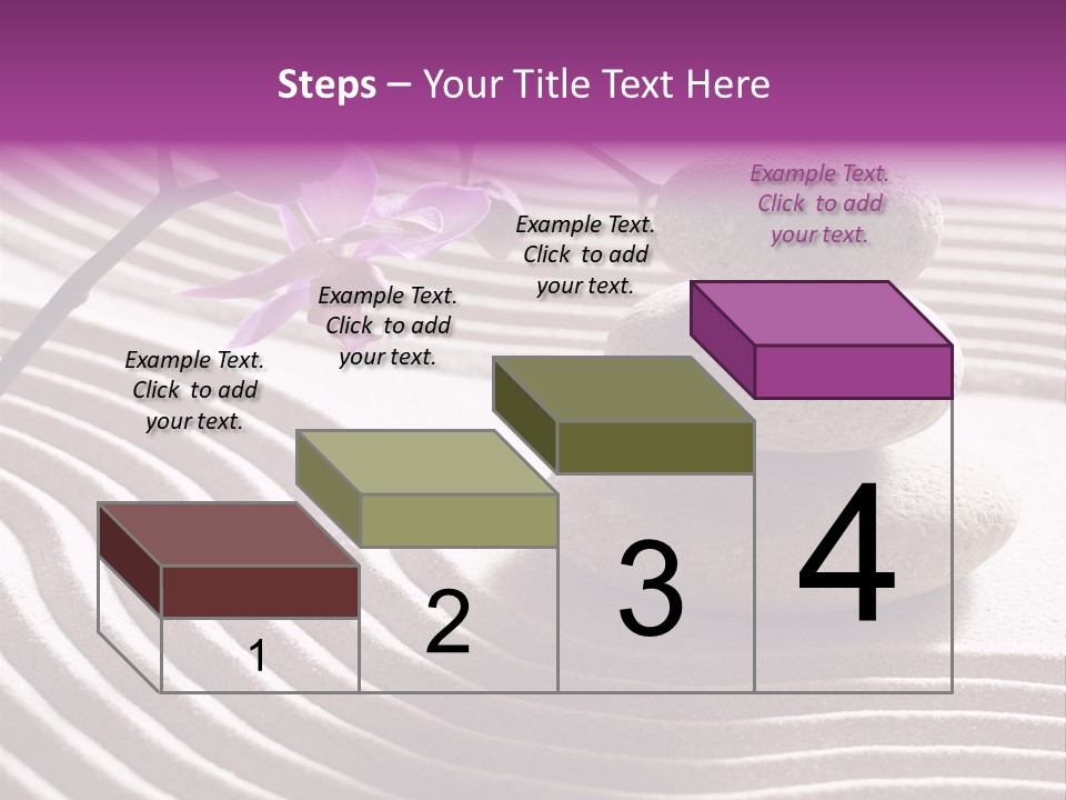 Peace Ornamental Texture PowerPoint Template